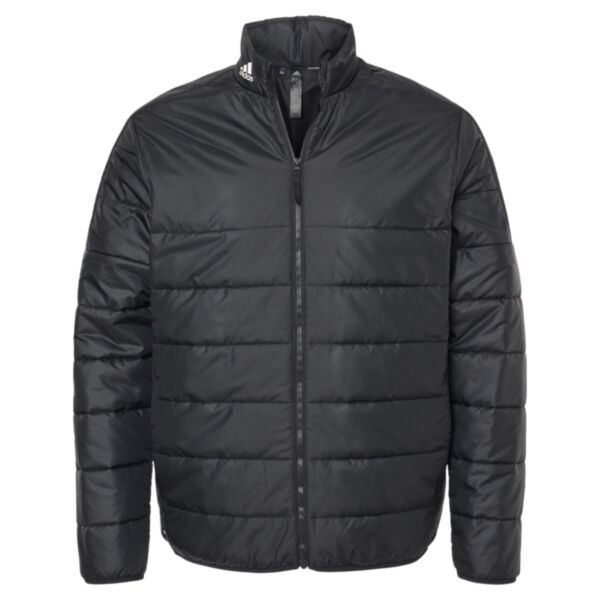 Men's 3 Stripe Puffer Full-Zip Jacket Thumbnail