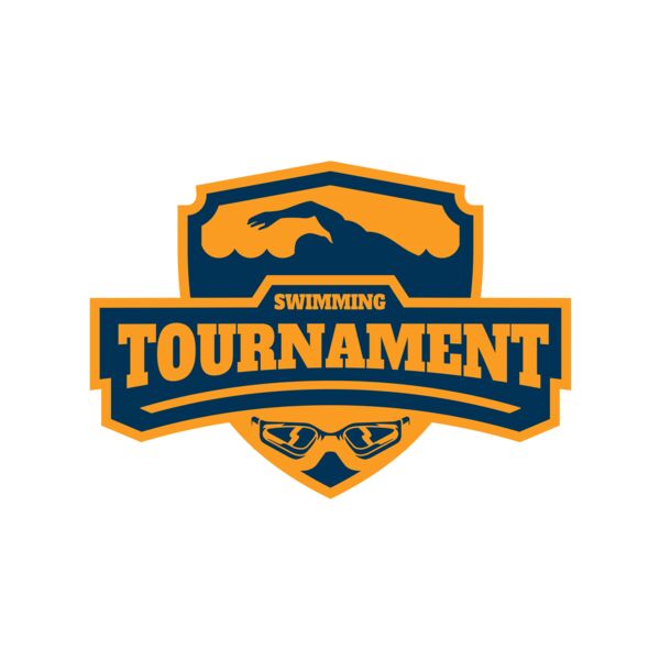 Swimming Tournament logo template 02 Thumbnail