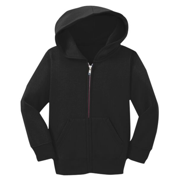 Turning Point Toddler Core Fleece Full Zip Hooded Sweatshirt Thumbnail