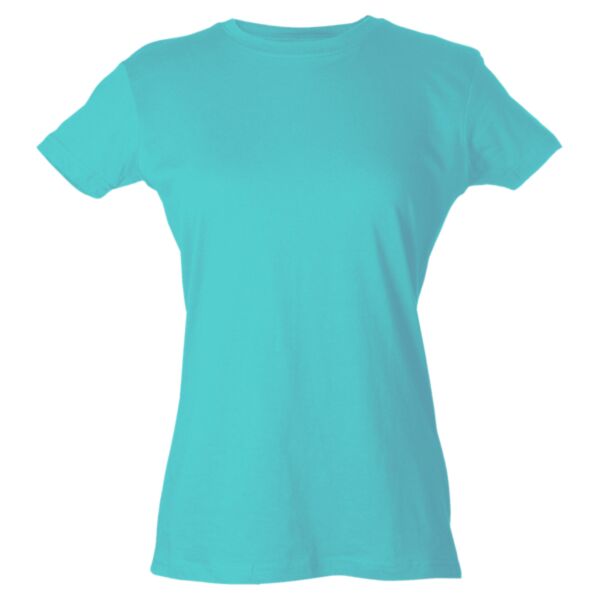 SJQ - Women's Fine Jersey Slim Fit T-Shirt Thumbnail