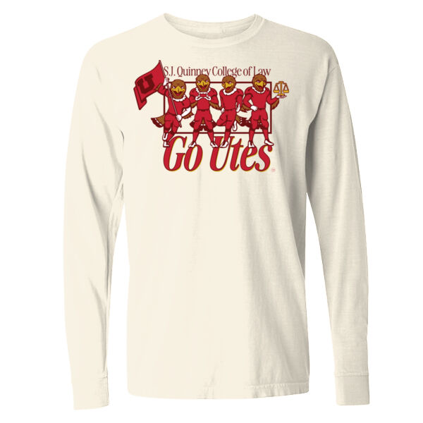 SJQ - Garment-Dyed Heavyweight Long Sleeve T-Shirt Thumbnail