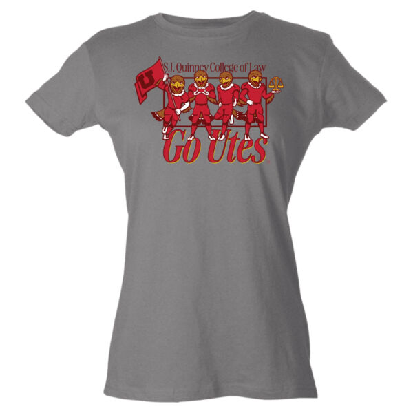 SJQ - Women's Fine Jersey Slim Fit T-Shirt Thumbnail