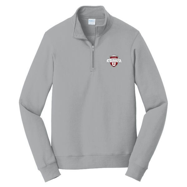 SJQ - Fan Favorite Fleece 1/4 Zip Pullover Sweatshirt Thumbnail