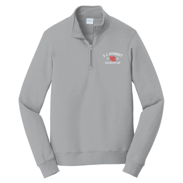 SJQ - Fan Favorite Fleece 1/4 Zip Pullover Sweatshirt Thumbnail