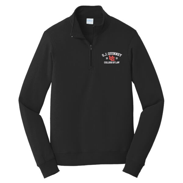 SJQ - Fan Favorite Fleece 1/4 Zip Pullover Sweatshirt Thumbnail