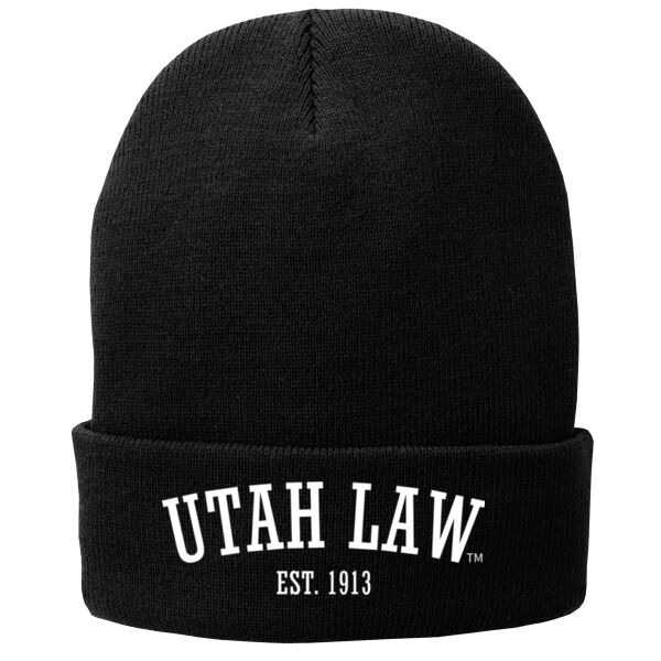 SJQ - Fleece Lined Knit Cap Thumbnail